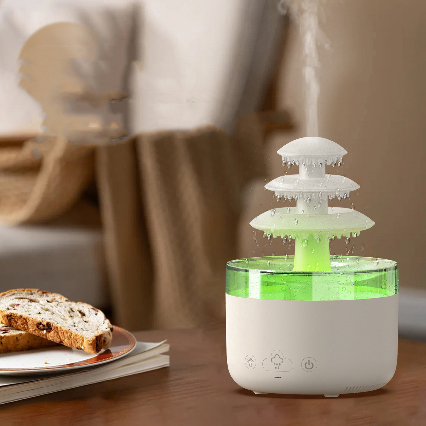 MistoAir™New Cloud Rain Air Humidifier Essential Oil Aromatherapy Diffuser