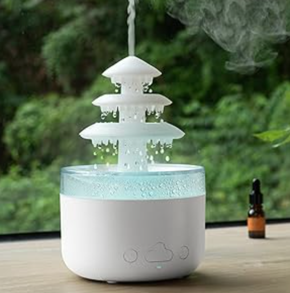 MistoAir™New Cloud Rain Air Humidifier Essential Oil Aromatherapy Diffuser