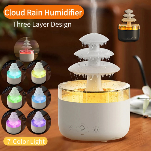 MistoAir™New Cloud Rain Air Humidifier Essential Oil Aromatherapy Diffuser
