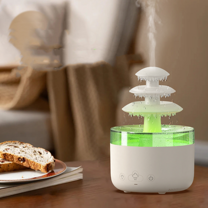 MistoAir™New Cloud Rain Air Humidifier Essential Oil Aromatherapy Diffuser