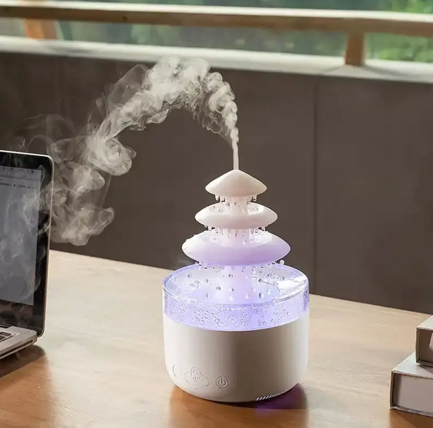 MistoAir™New Cloud Rain Air Humidifier Essential Oil Aromatherapy Diffuser